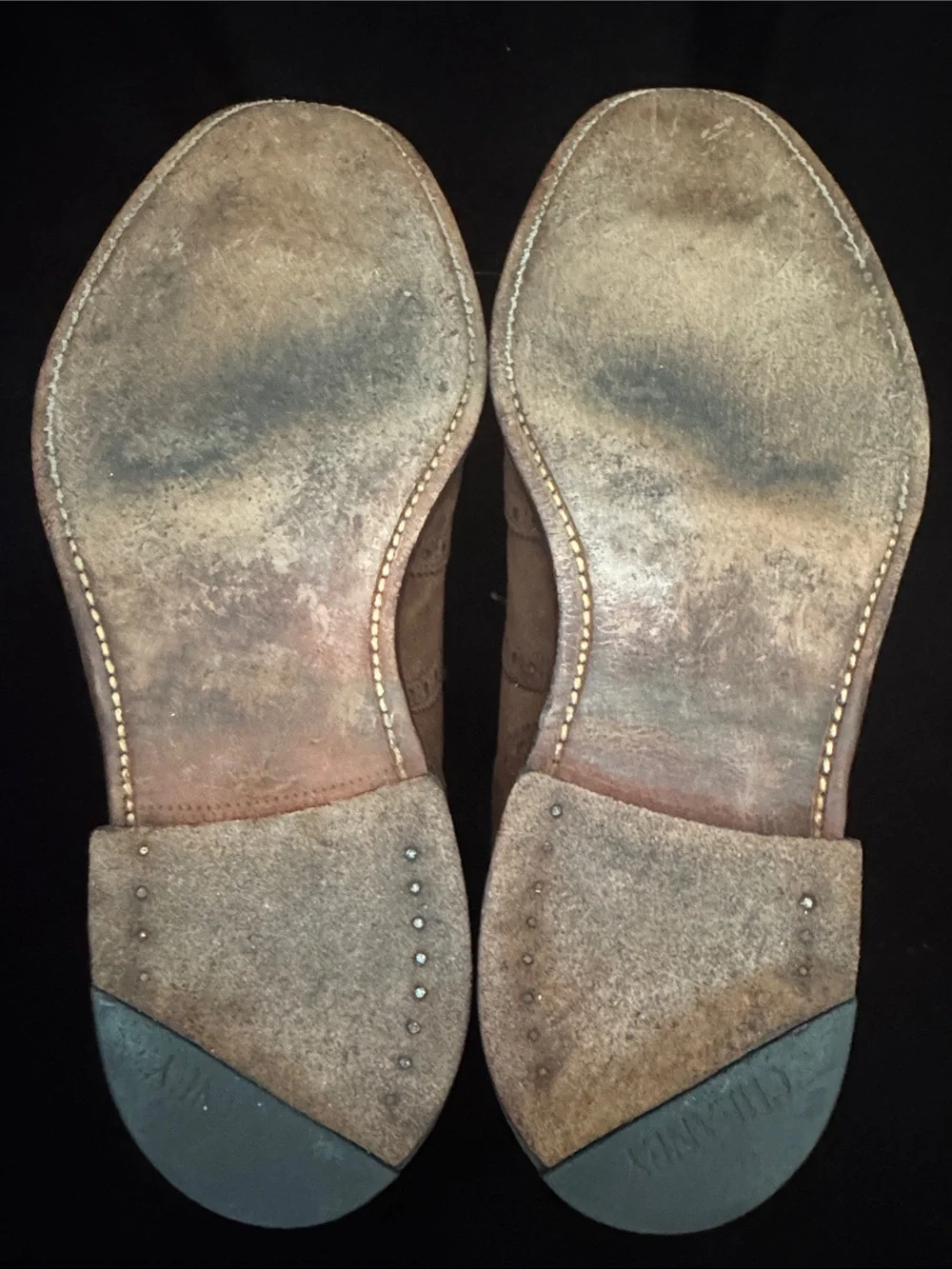 CHEANEY Suede Oxfords Made in England